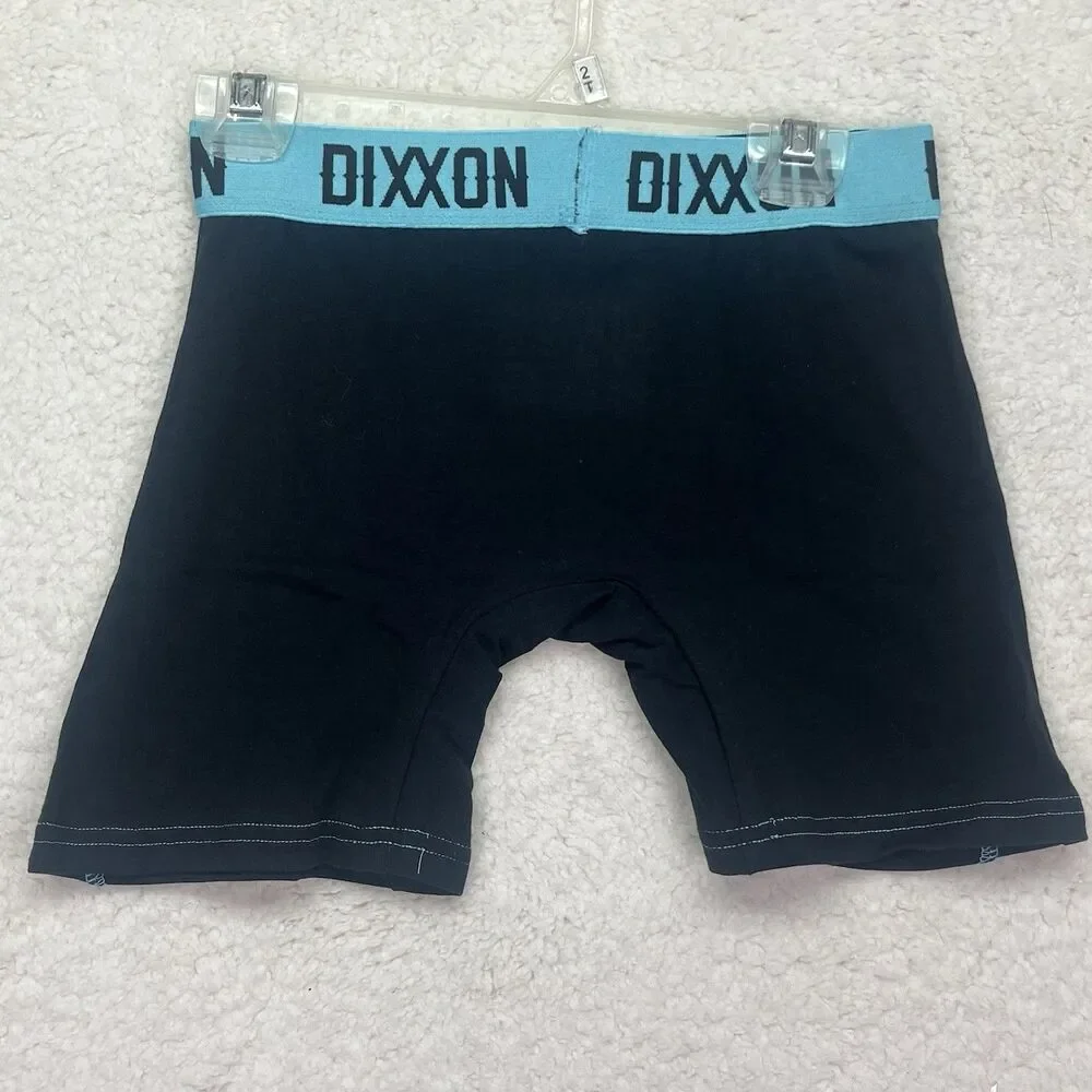 NIB Dixxon Flannel Company  Men’s Large Premium Boxer Briefs Teal Anchor 2 Pairs